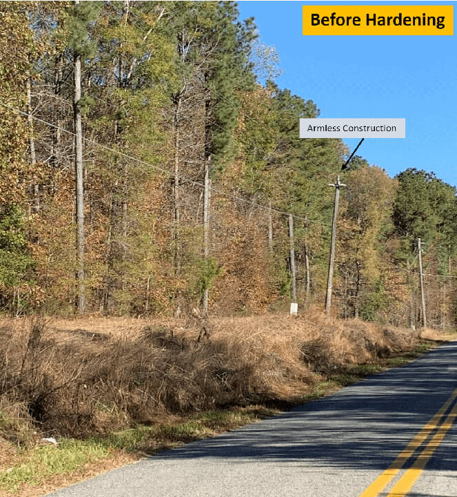 Armless Construction Before Hardening