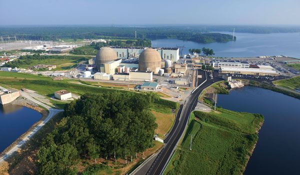 North Anna Station aerial view