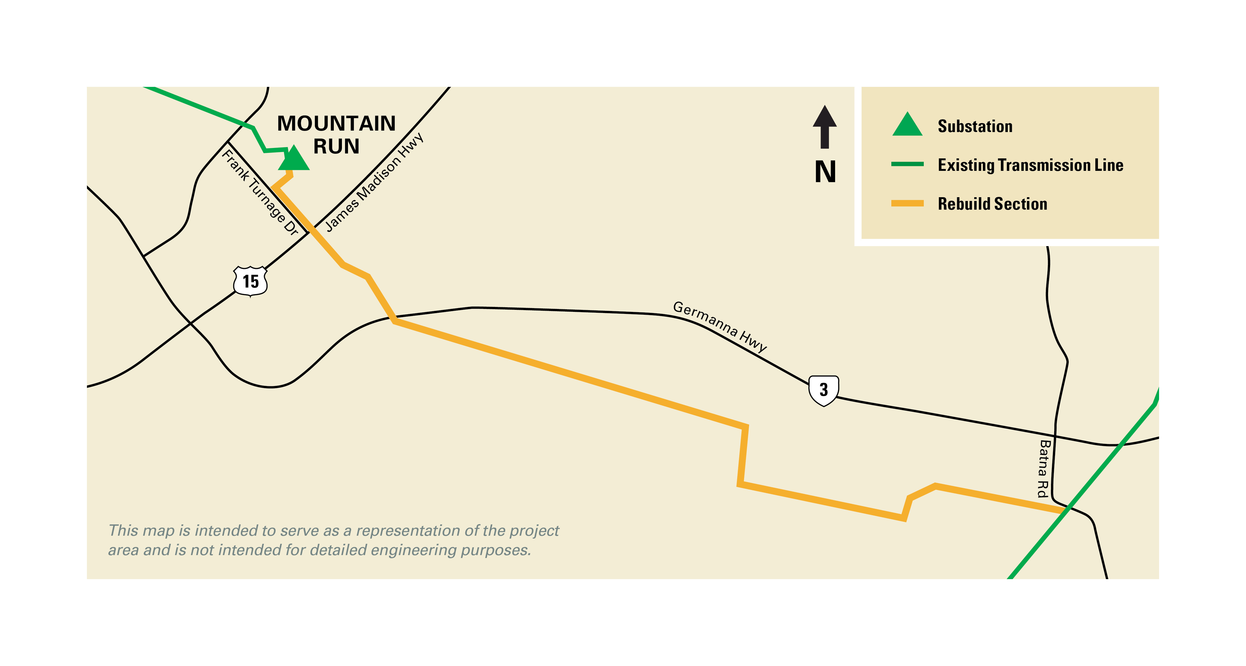 Mountain Run Map