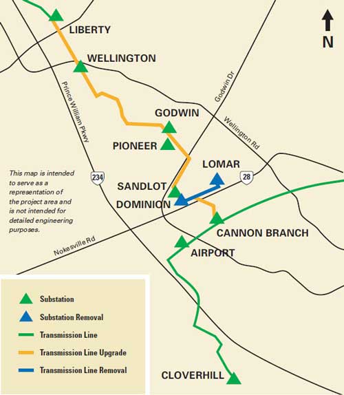 Liberty-Cannon Project Map