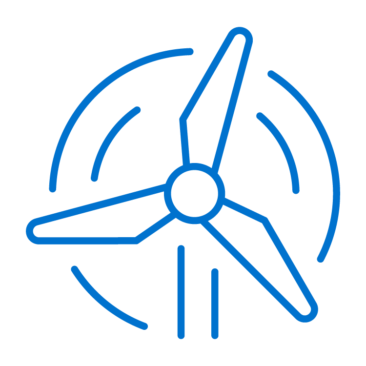 Wind Turbine Icon