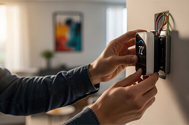 Installing Smart Thermostat