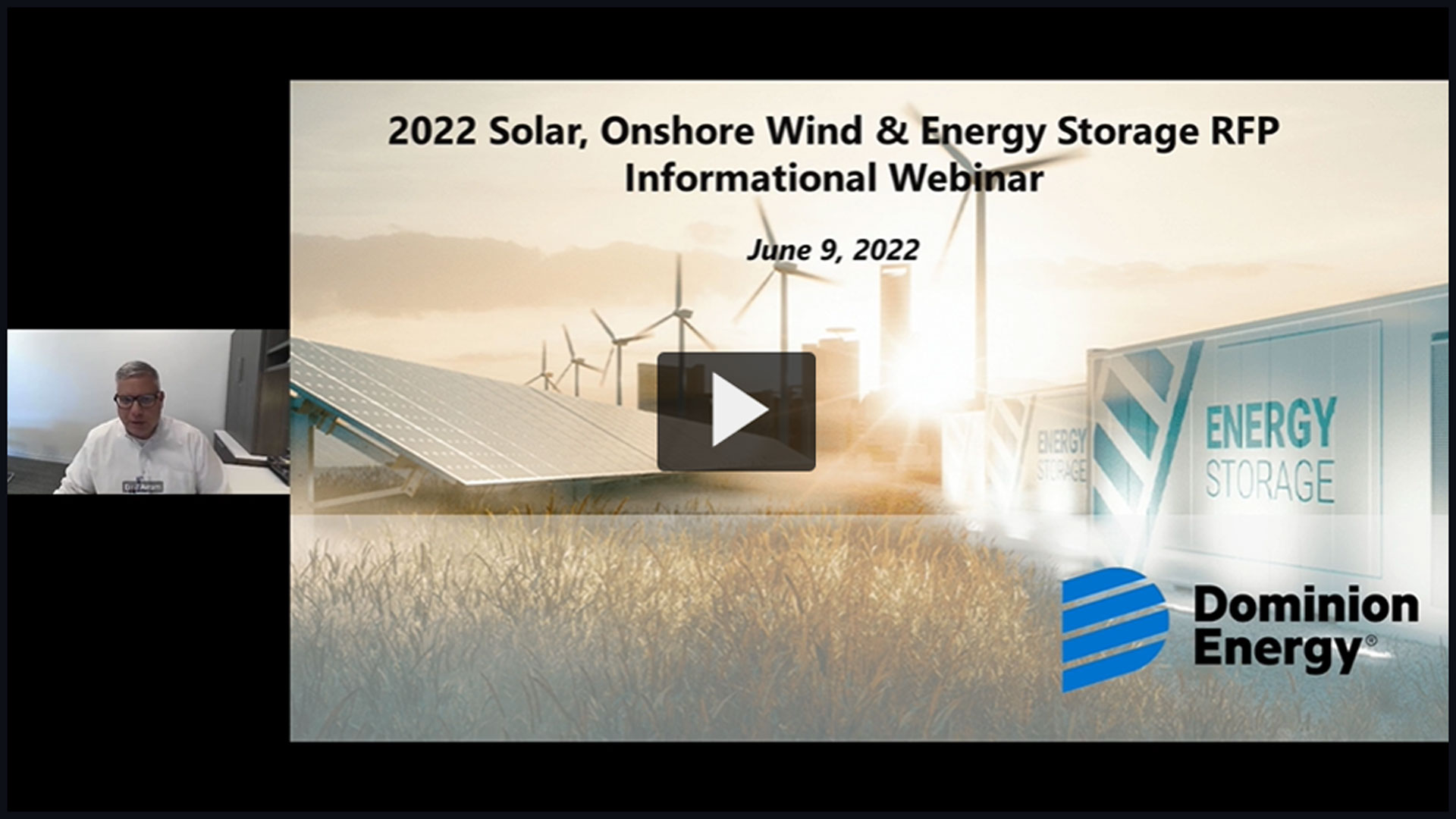 2022 Solar Wind RFP Video Thumbnail