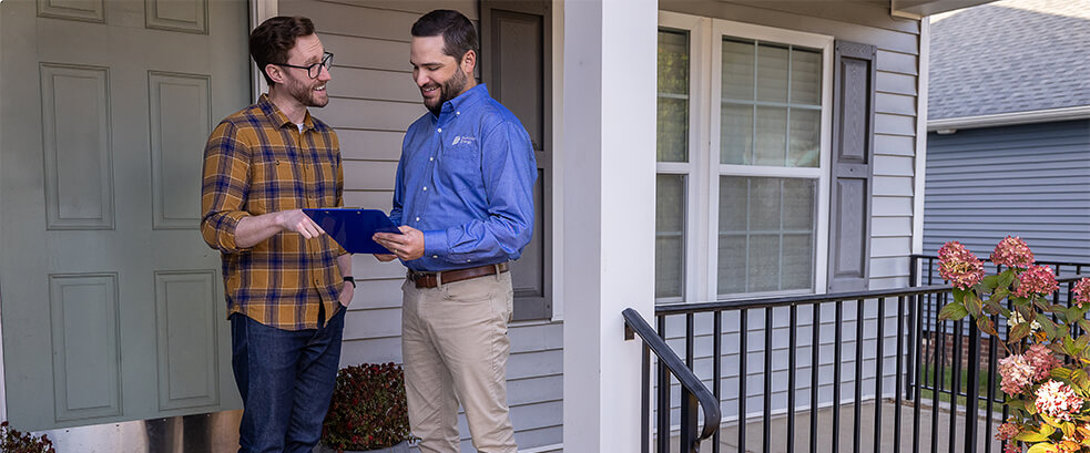 Dominion Energy Employee Meeting With Customer